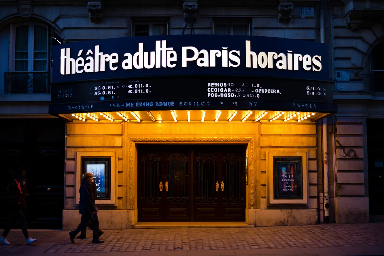 Agenda des cours de théâtre en soirée à Paris